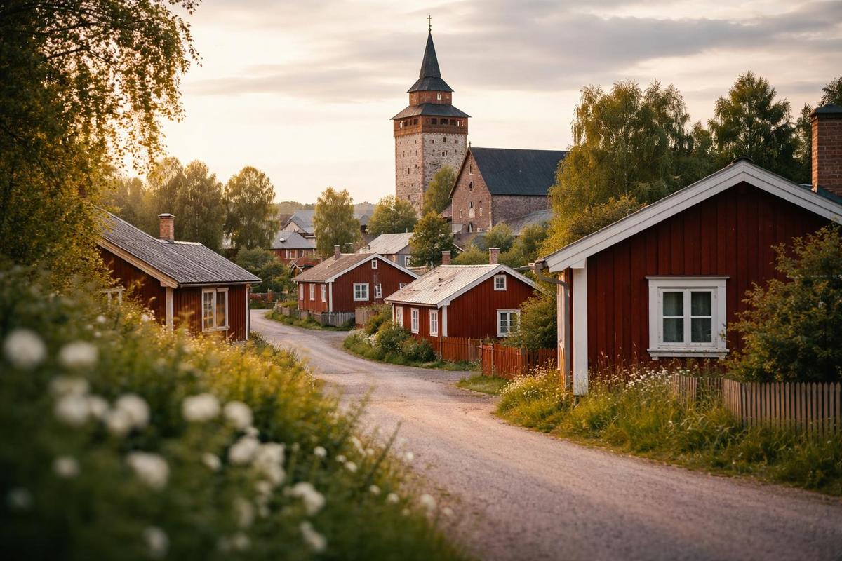 Visite de Gammelstad : comprendre ce village-église suédois