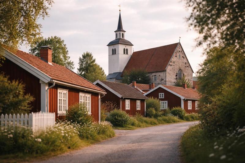 Visite de Gammelstad : comprendre ce village-église suédois